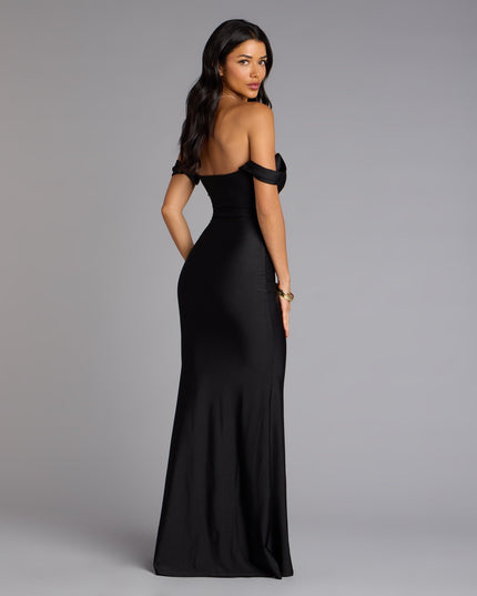 The Rae Off-The-Shoulder Mermaid Formal Dress is your new go-to Windsor dress—effortless, versatile, and made to create a formal look for Prom 2026, weddings, or college formals in seconds.