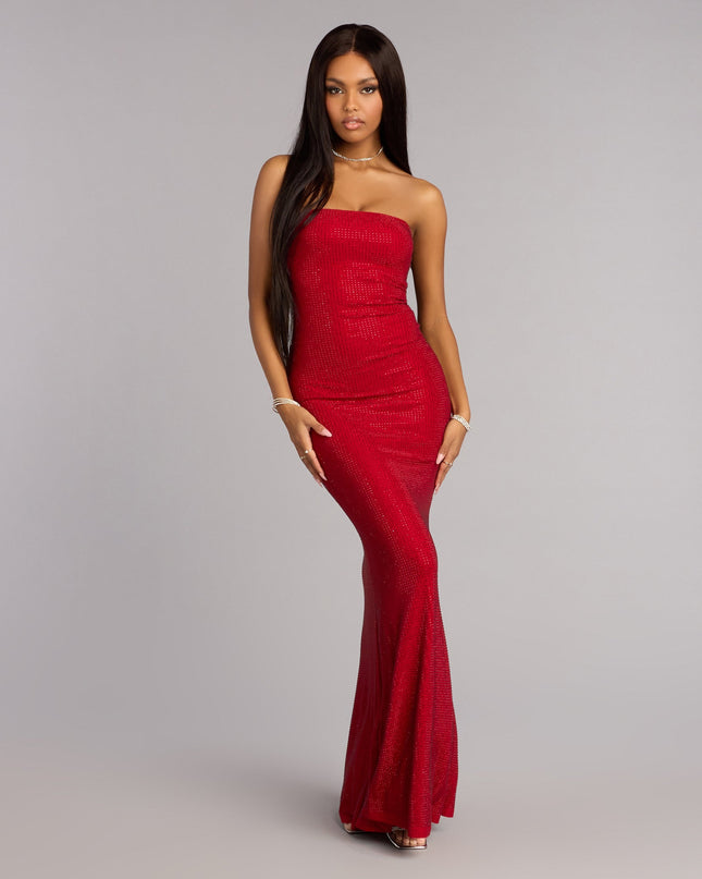 Janine Glitter Mermaid Formal Dress