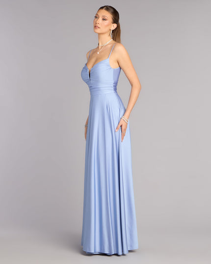 Chantel Low Back A-Line Formal Dress