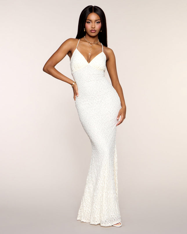 Arabella Lace Mermaid Formal Dress