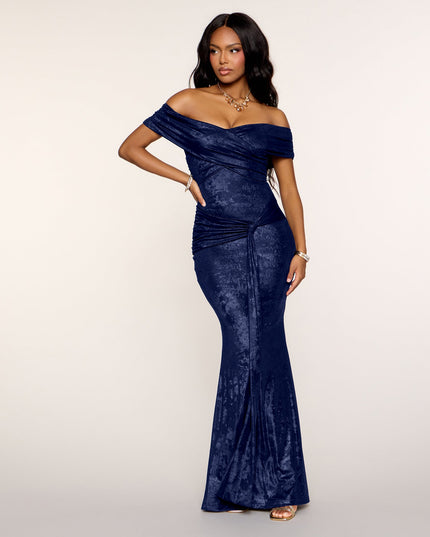 Keria Sash Mermaid Formal Dress