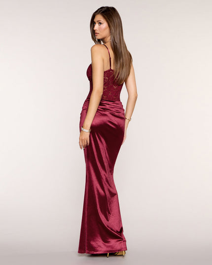 Brynn Rhinestone Corset Mermaid Formal Dress