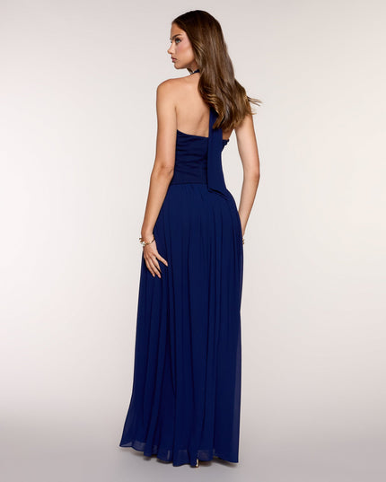 Veronica Crepe A-Line Formal Dress
