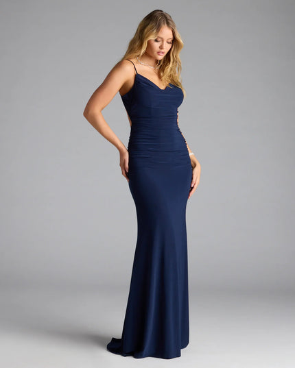 Edna Open Back Mermaid Formal Dress