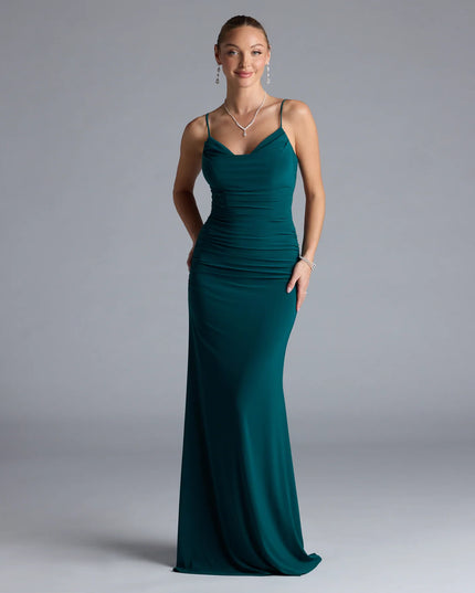 Edna Open Back Mermaid Formal Dress