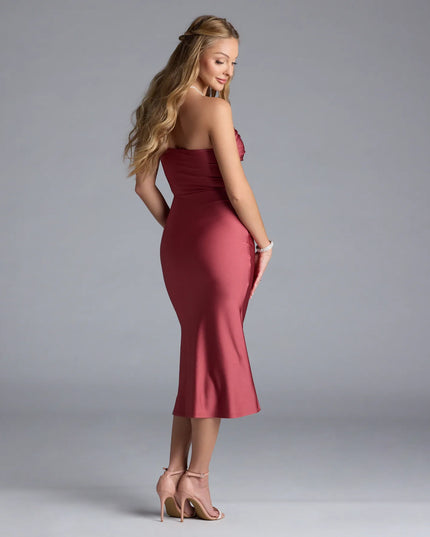 Keep It Sleek Midi Dress