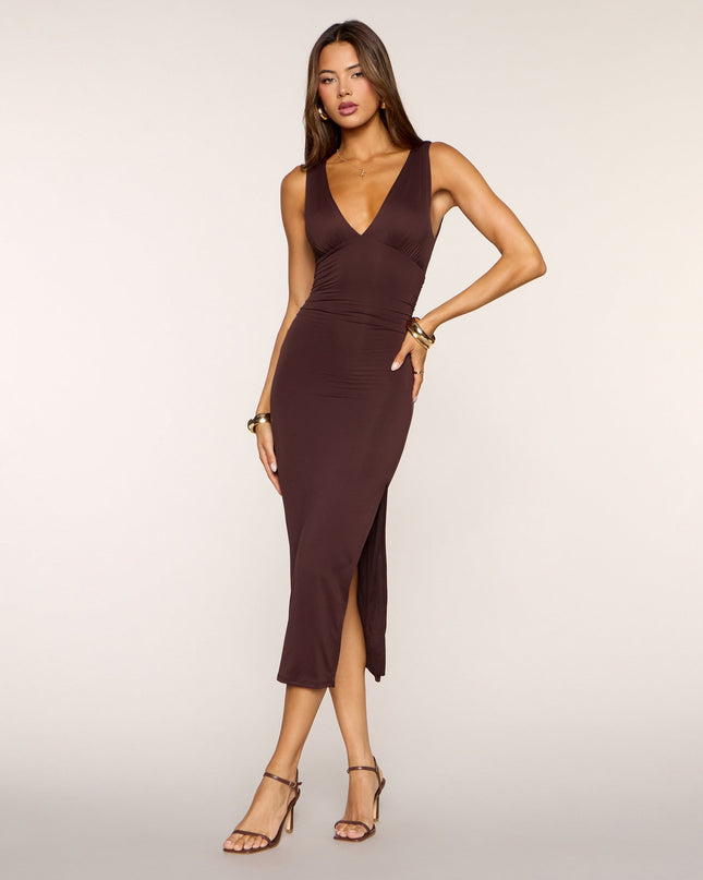 Effortlessly Sculpted Bodycon Midi Dress