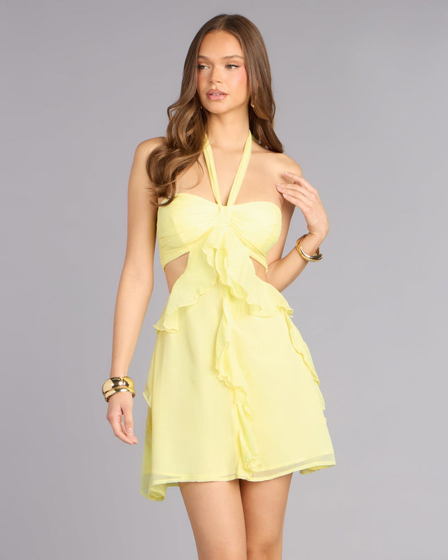 Love This For Me Halter Mini Dress