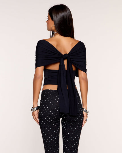 Switch It Up Convertible Short Sleeve Wrap Top