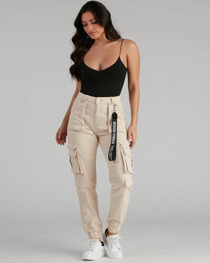 Get inspired with the Major Cutie Cargo Joggers, a feed-worthy ivory piece that’s part of Windsor's updated and curated women’s clothing edit packed with must-have 2026 outfit ideas.