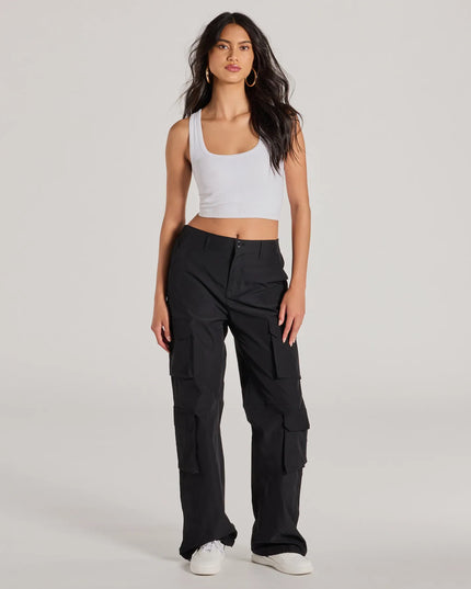 Out For The Day High-Rise Cargo Pants