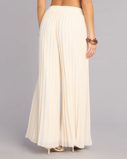 Floating Moment Pleated Palazzo Pants