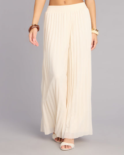 Floating Moment Pleated Palazzo Pants