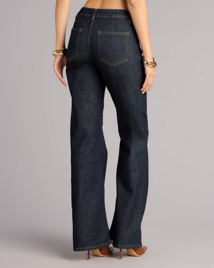 Effortlessly Dialed In Denim Flare Jeans