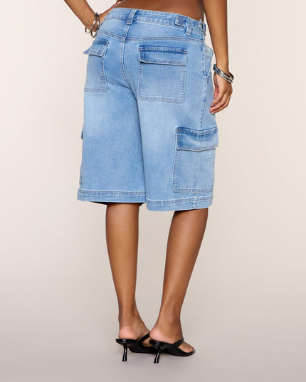 Off Duty Details Mid Rise Cargo Jort