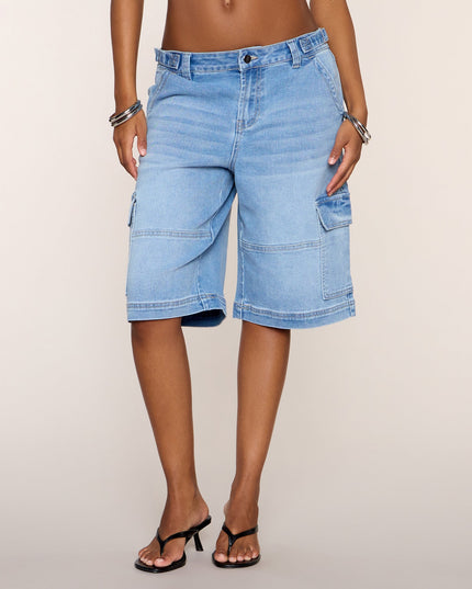 Off Duty Details Mid Rise Cargo Jort
