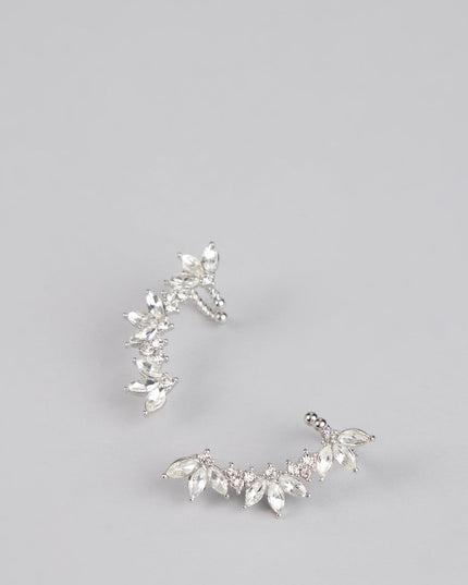 Starlit Spark Rhinestone Earrings