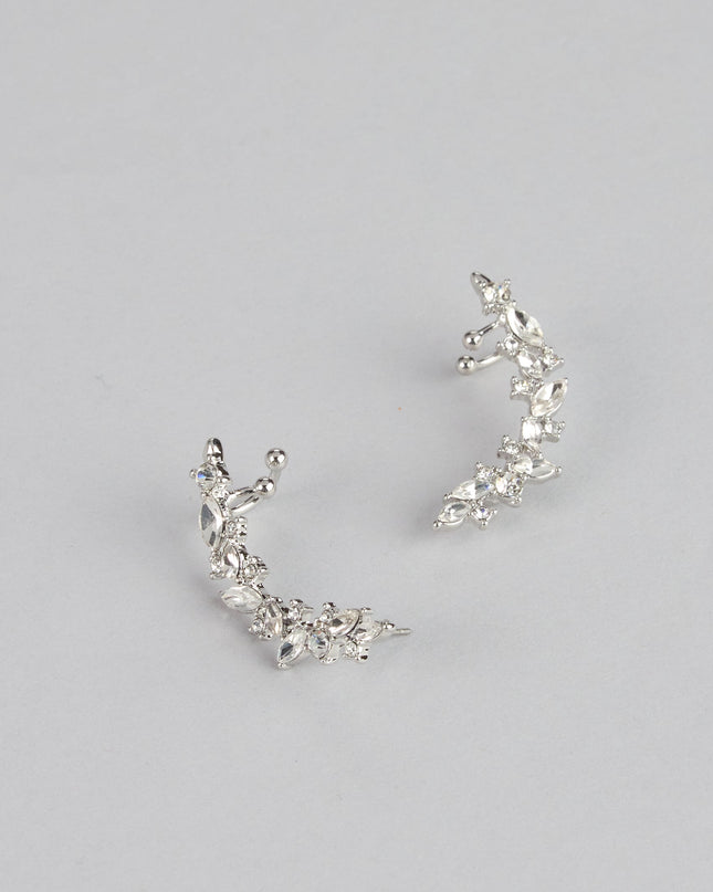 Subtle Sparkle Rhinestone Ear Crawlers
