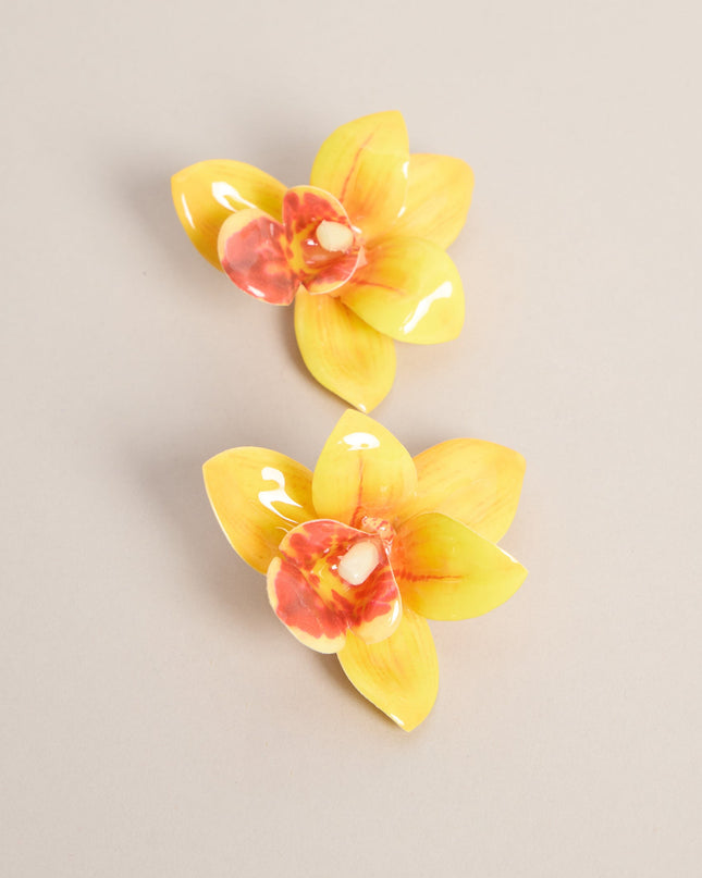 Tropical Soiree Flower Earrings