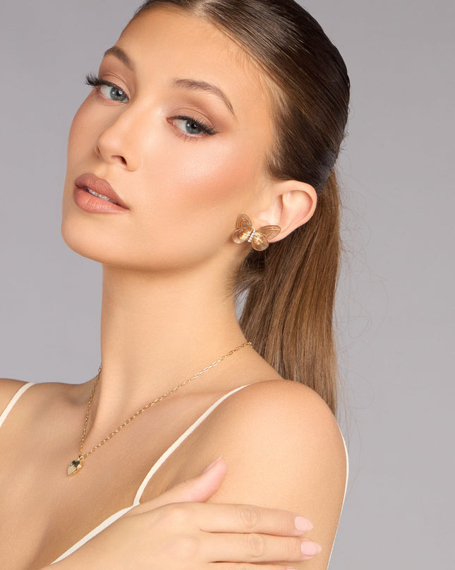 Sweet Garden Three-Piece Earrings Set