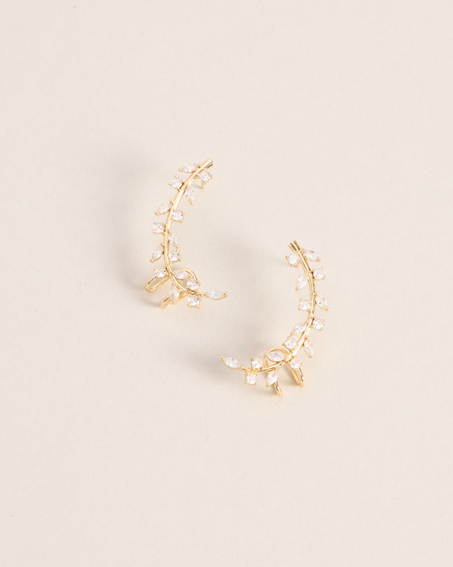 Sparkle Trail Ear Crawler Earrings
