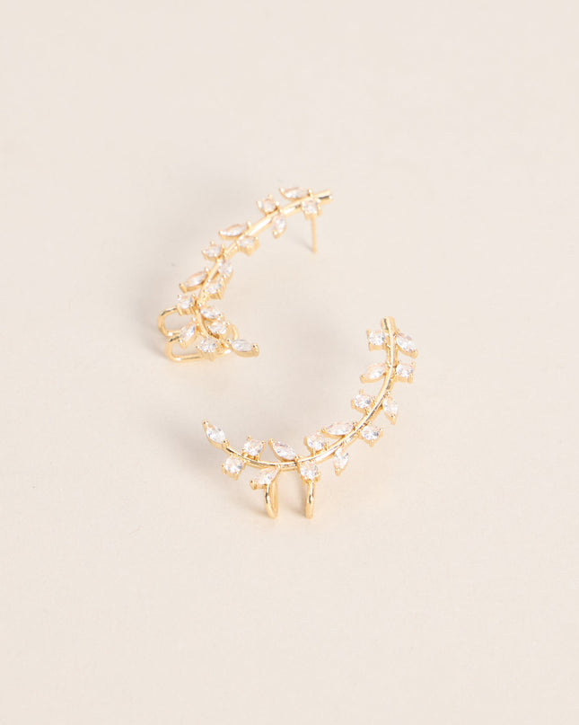 Sparkle Trail Ear Crawler Earrings
