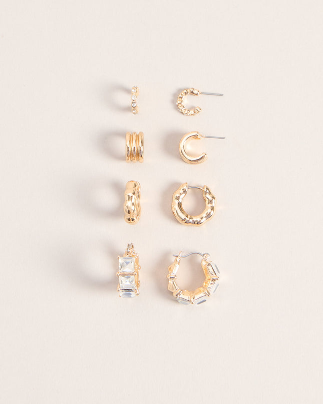 Pick Your Style Hoop Earrings Set