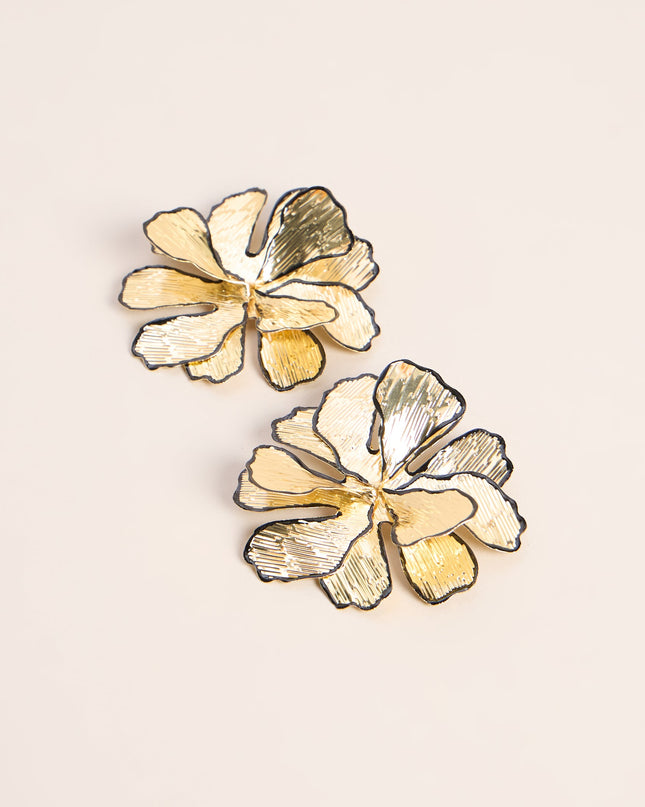 Petal Drama Floral Earrings