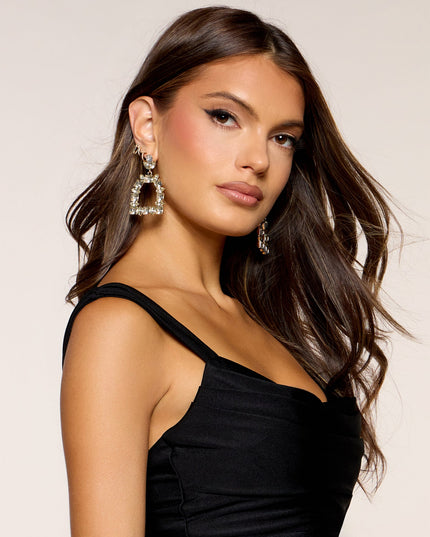 Guest List Rhinestone Earrings