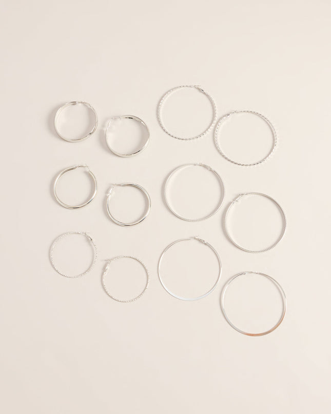 Pick Your Hoop Six-Pack Earring Set