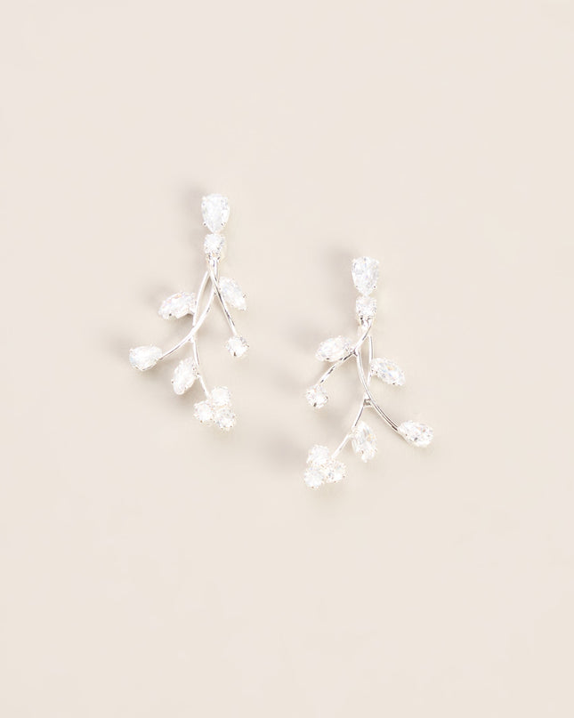 Branching Out Cubic Zirconia Earrings