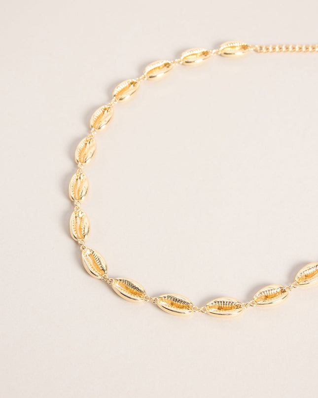 Beachy Charm Puka Shell Belly Chain