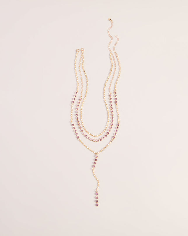 Shine Stack Necklace Two-Pack Set