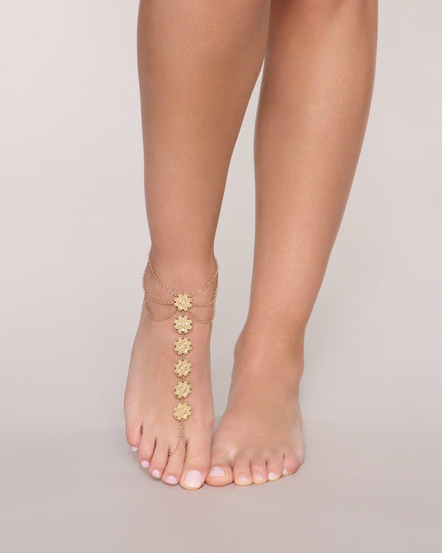 Barefoot Beauty Charm Anklet