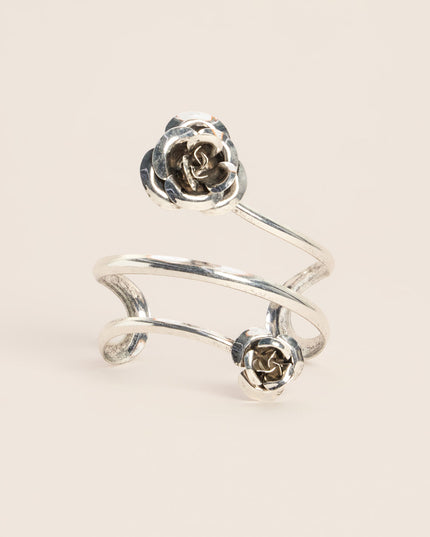 Rose To The Occasion Floral Arm Cuff Bracelet