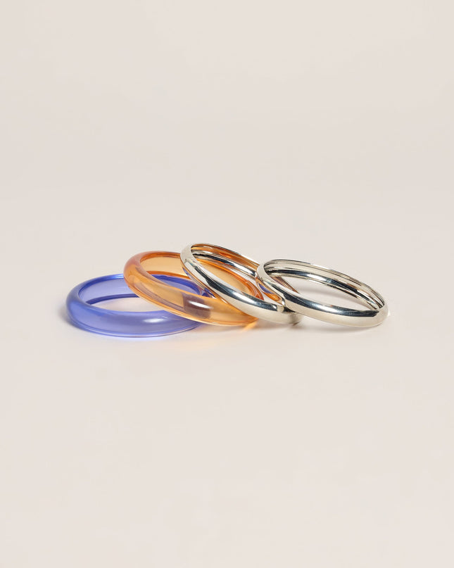 Stackable Trend Bangle Bracelet Set