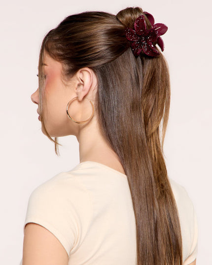 Tropic Crush Hibiscus Claw Clip