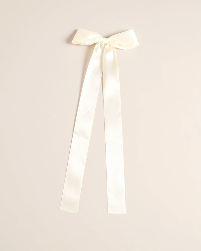 Tied With Intention Satin Bow Hair Clip