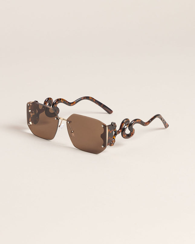 Sleek Strike Square Sunglasses