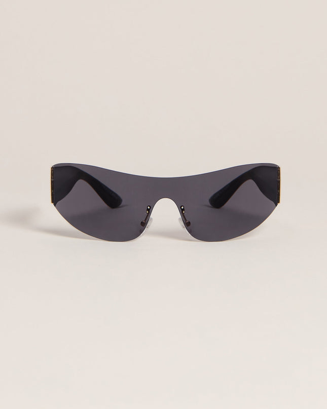 Sleek Edge Shield Sunglasses