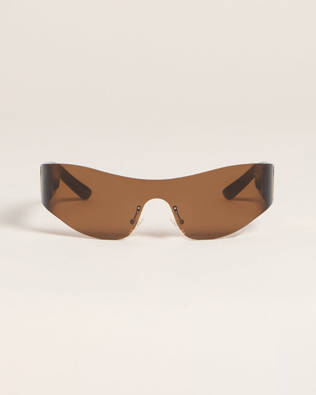 Sleek Edge Shield Sunglasses