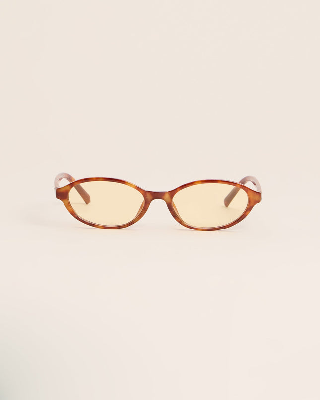 Study Break Retro Oval Sunglasses