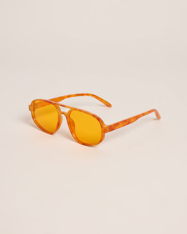 Retro Forecast Aviator Sunglasses