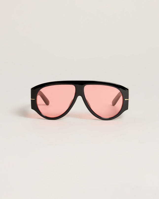 Power Play Oversized Aviator Sunglasses