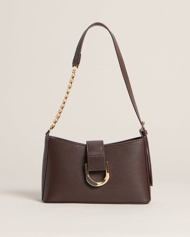 Uptown Mood Chain Strap Shoulder Bag