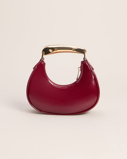 Handle With Flair Patent Mini Handbag
