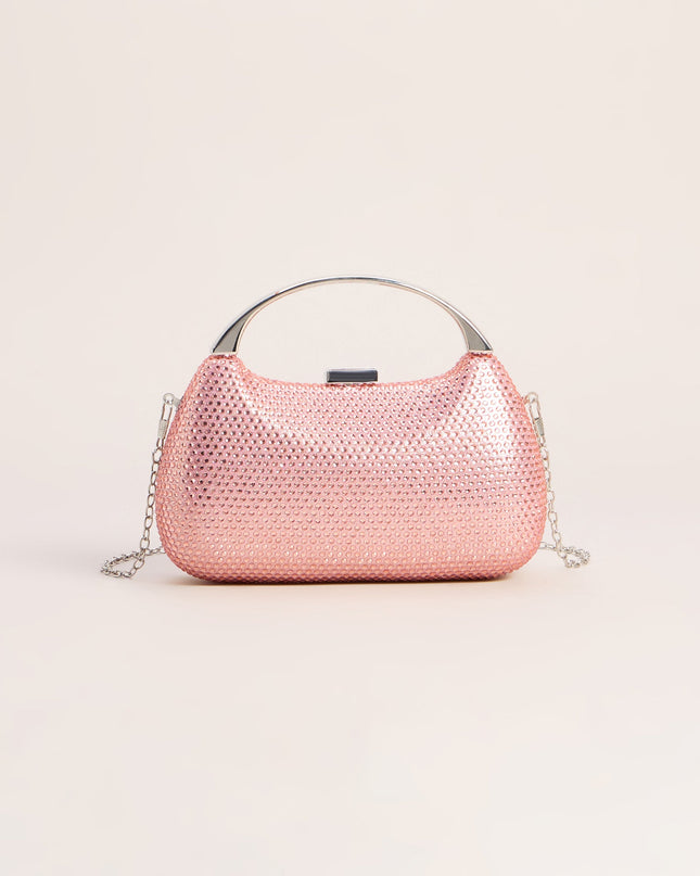 RSVP Spark Rhinestone Clutch Bag