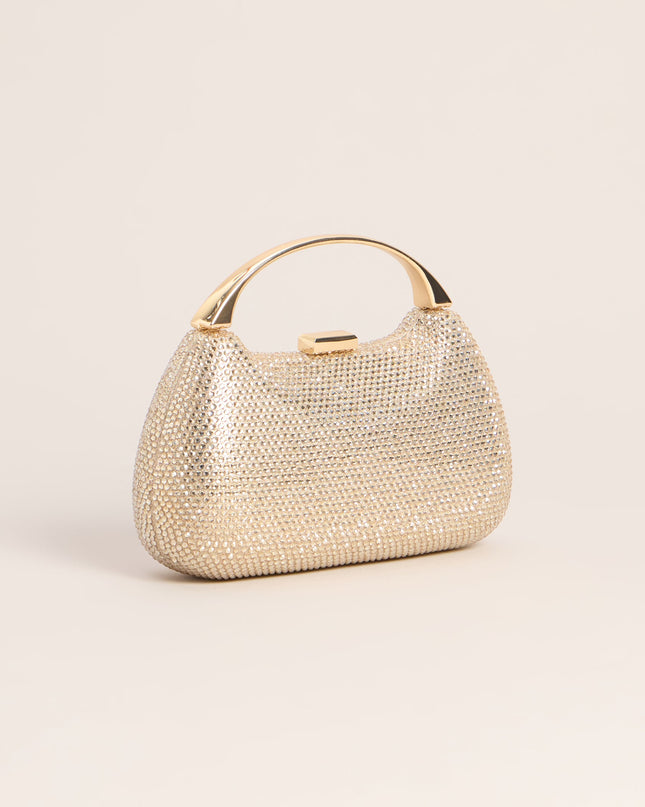 RSVP Spark Rhinestone Clutch Bag
