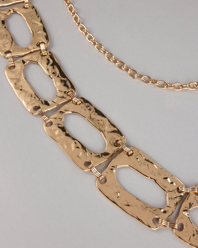 Sleek Statement Chain-Link Belt