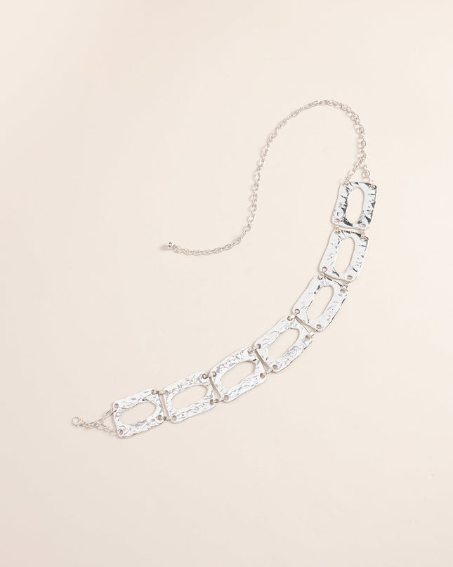 Sleek Statement Chain-Link Belt